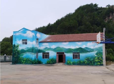 巴东彩绘墙绘一般制作的位置