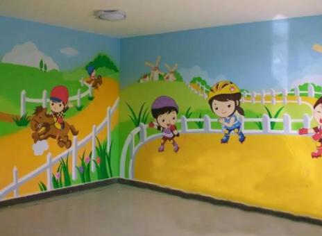 巴东幼儿园墙体彩绘制作流程及注意事项