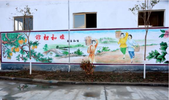 巴东乡镇文化墙 乡风文明焕发新活力